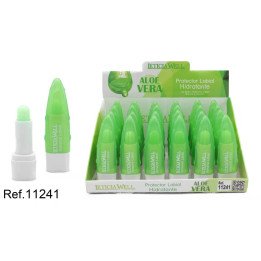 PROTECTOR LABIAL ALOE VERA 24/U 11241 LW