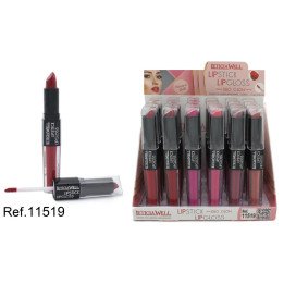 B.LABIOS Y LIPGLOSS DUO GLOW 24/U 11519 LW