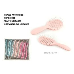 CEPILLO ANTIENREDOS 18.5*6.5CM 12/U