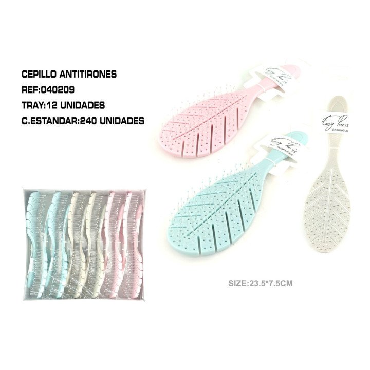 CEPILLO ANTIENREDOS 23.5*7.5CM 12/U