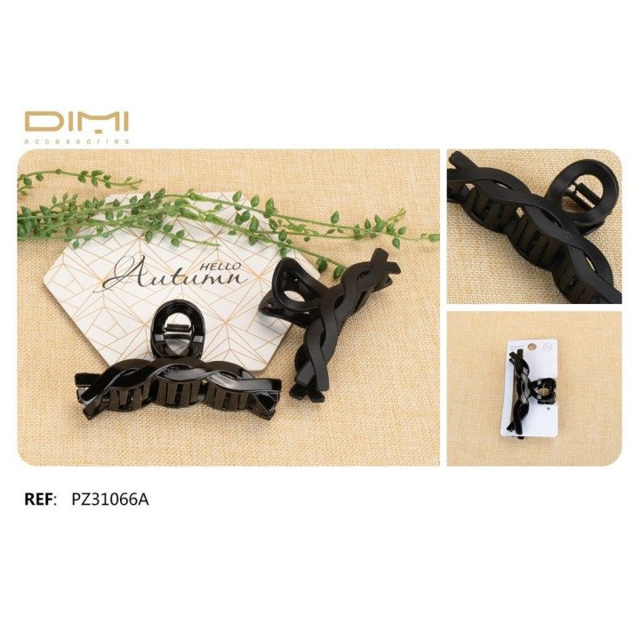 PINZA DE PELO 11CM NEG.12/U PZ31066A DM