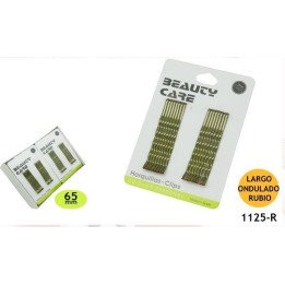 CLIP 6.5CM L.ONDULAD.RUBIO 24/U 1125R
