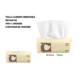 TOALLA DESECHABLE 100/20*25CM