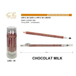 LAPIZ DE LABIOS CHOCOLAT MILK 24/U