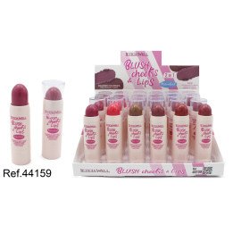 COLORETE BARRA BLUSH CHEEKS & LIPS 24/U 44159