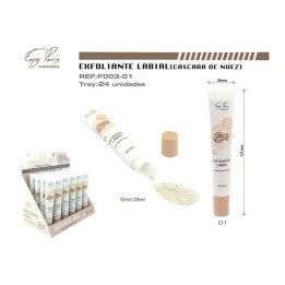 EXFOLIANTE LABIAL CON CASCARA DE NUECES 24/U