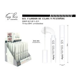 MASCARA GEL FIJADOR PESTAÑAS/CEJAS 24/U