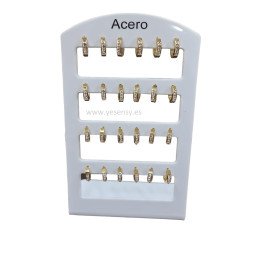 PENDIENTE ACERO 12/P 49989 NS