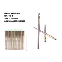 PINCEL BISELADO 12/U