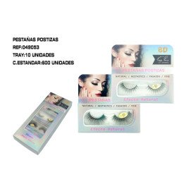 PESTAÑAS POSTIZAS EFECT 8D 10/U