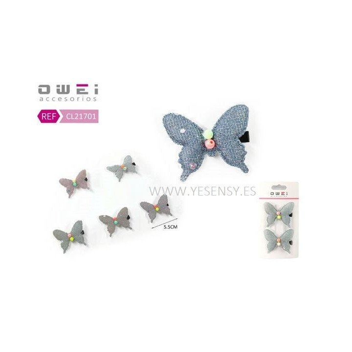 PINZA DE PELO. 12/U CL21701 OW