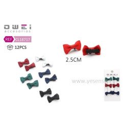 PACK PINZA C/LAZO 2.5CM 12/U CL18717