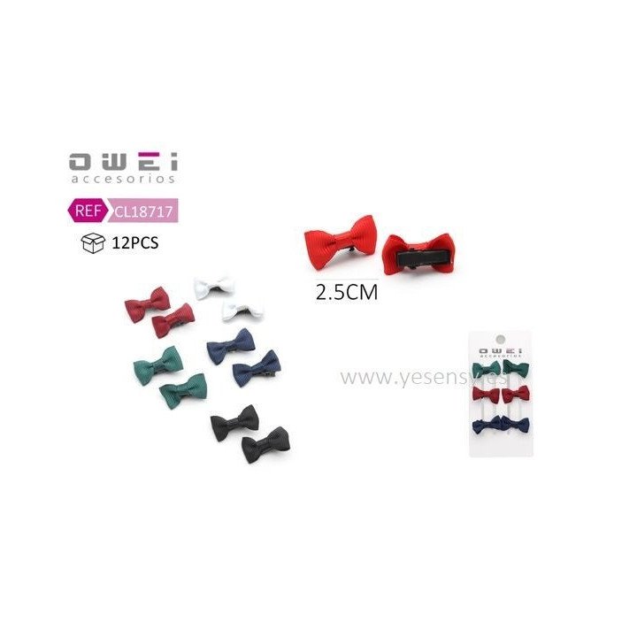 PACK PINZA C/LAZO 2.5CM 12/U CL18717