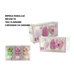 ESPONJA DE MAQUILLAJE 6/U
