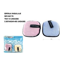 ESPONJA DESMAQ. 10*10CM 12/U