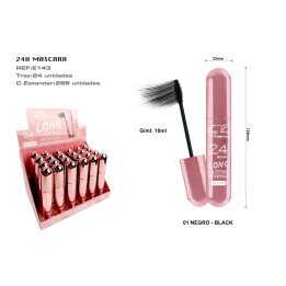 MASCARA DE PESTAÑAS 24H LONG LASTING 24/U
