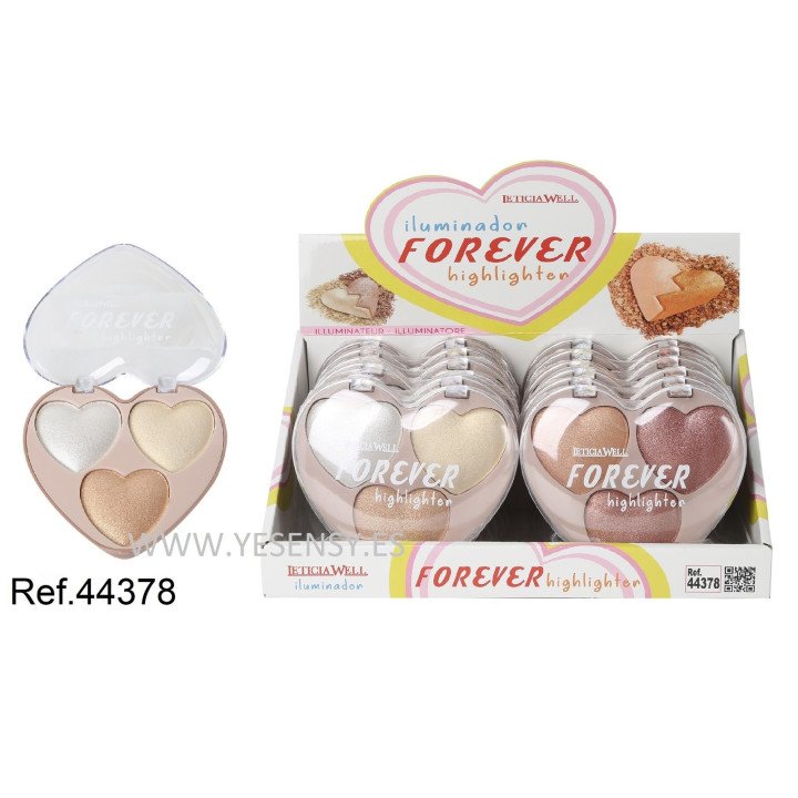 ILUMINADOR 3 CORAZONES 12/U 44378