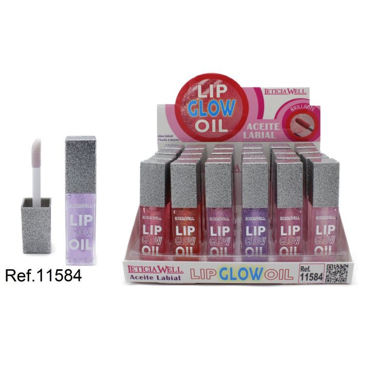 LIP GLOW OIL TAPON PURPURINA 24/U 11584