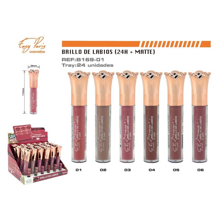 LIP GLOSS MATE. 24H 24/U