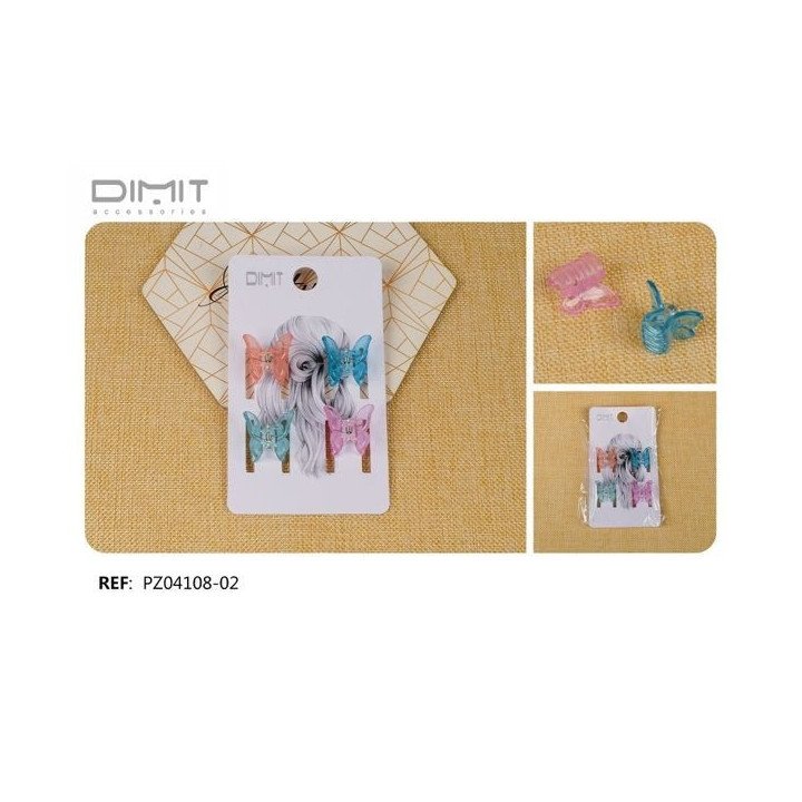 PACK4 PINZAS MARIPOSA 12/U PZ04108-02