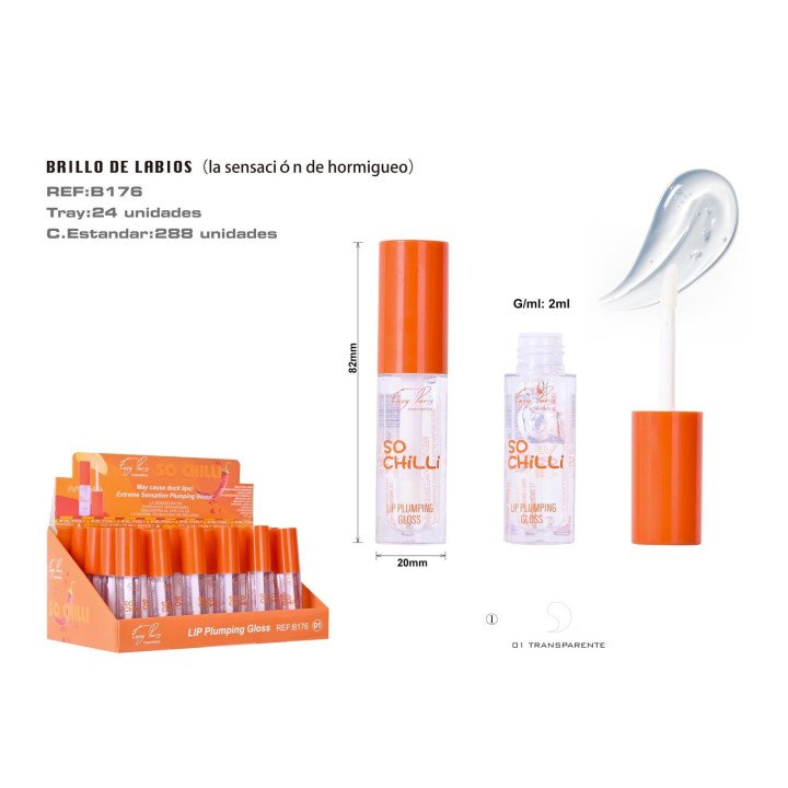 B.LABIAL HIDRATANTE EFECTO VOLUMEN. 24/U