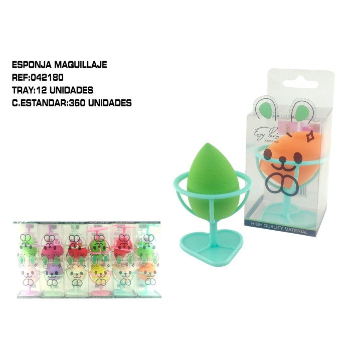 ESPONJA DE MAQ. C/SOPORTE 12/U