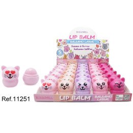 BALSAMO LABIAL GATITOS 5 AROMAS 30/U 11251