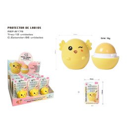 PROTECTOR LABIAL POLLITO 12/U