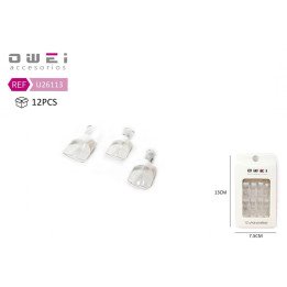 UÑA POSTIZAS F/TRANSP 12/U U26113