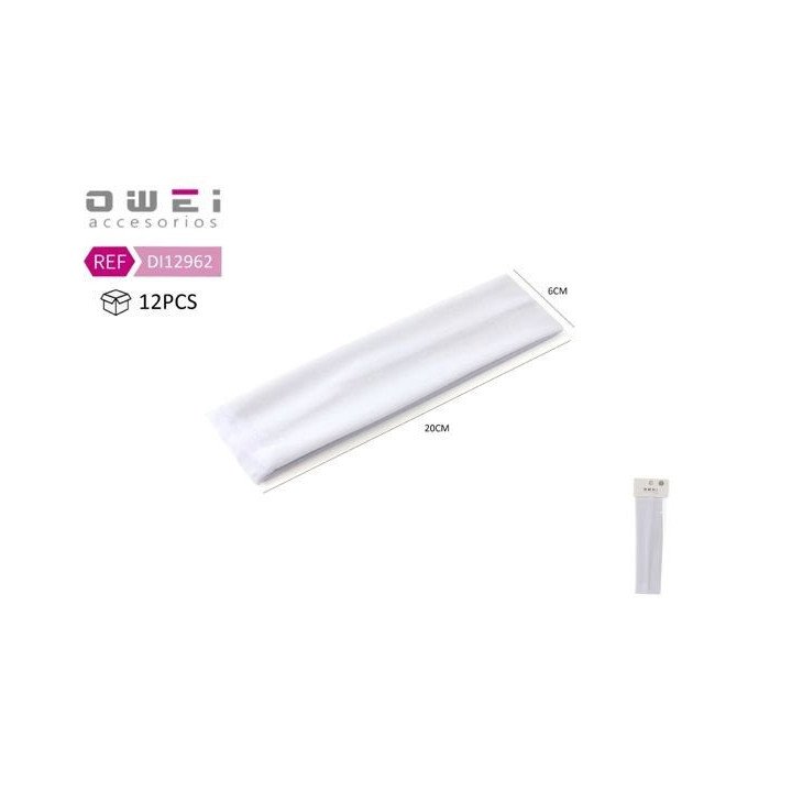 CINTA DE PELO 5.5CM 12/U DI12962 OW