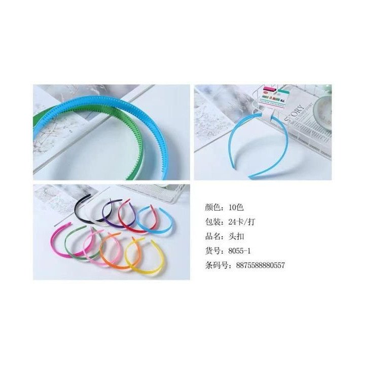 DIADEMAS 1.2CM 24/U 8055-1