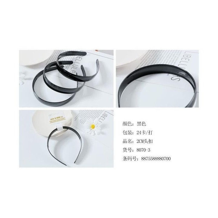 DIADEMAS 2CM 24/U 8070-3
