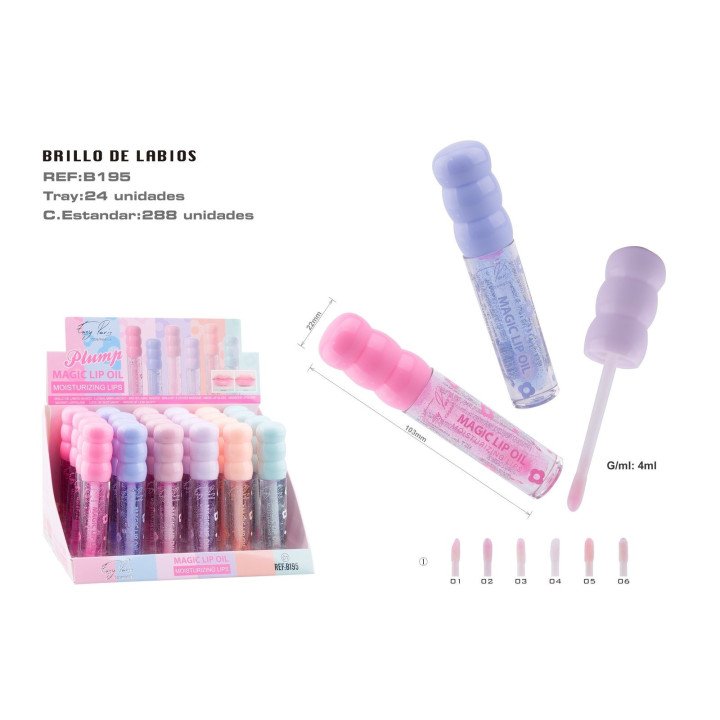 BRILLO LABIAL MACARON 24U