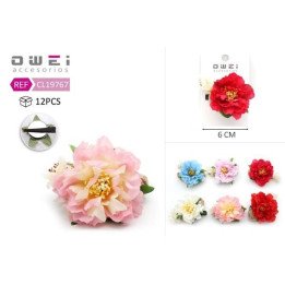 PINZA CON FLORES 12/U CL19767 OW