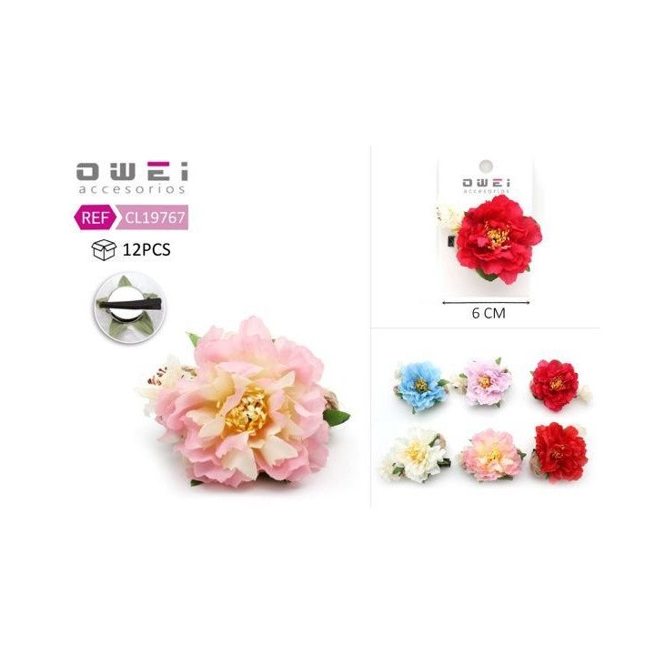 PINZA CON FLORES 12/U CL19767 OW