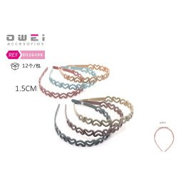 DIADEMA. 1.5CM 12/U DI26498