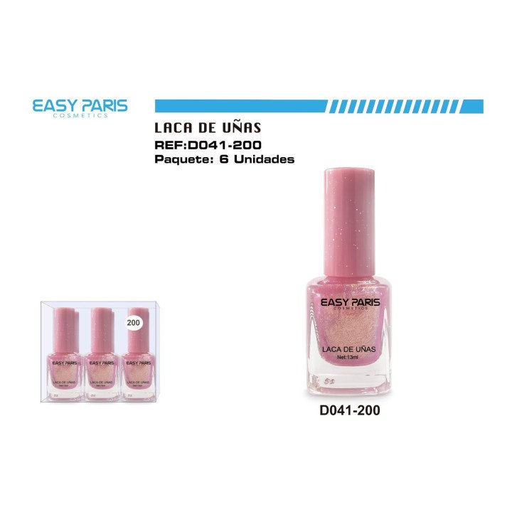 LACA DE UÑAS EASY PARIS 6/U