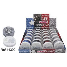 GLITTER GEL MAGIC RAIMBOW. 24/U 44392