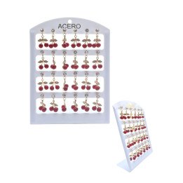 PENDIENTES CEREZA 12/P ED-080 NS