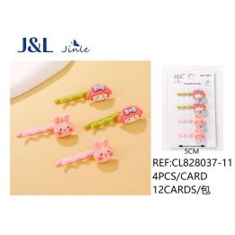 PACK4 HORQUILLAS NIÑAS 5CM SURT. 12/U CL828037-11