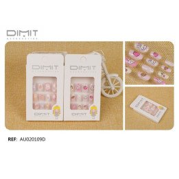 UÑAS POSTIZAS NIÑAS 12/U AU020109D