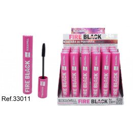 MASCARA PESTAÑAS FIRE BLACK 24H 24/U 33011