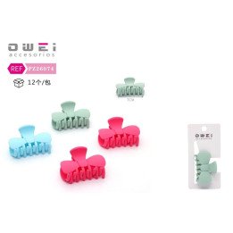 PINZA DE PELO 7CM SURT. 12/U PZ26074 OW