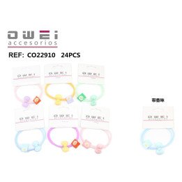 COLETERO/PULSERA DE SILICONA 24/U 22910 OW