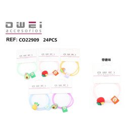 COLETERO/PULSERA DE SILICONA 24/U 22909 OW