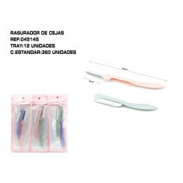 2 RASURADOR DE CEJAS. 12U