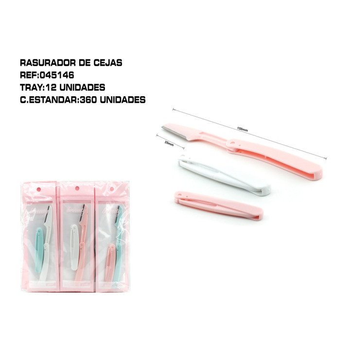 2 RASURADOR DE CEJAS. 12U