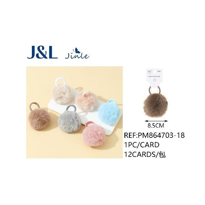 COLETERO POMPOM 8.5CM 12/U PM864703-18