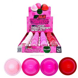 STRABERRY LIP BALM 24U 12421A
