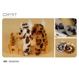 DIADEMA DE PELUCHE 12/U DD28254U